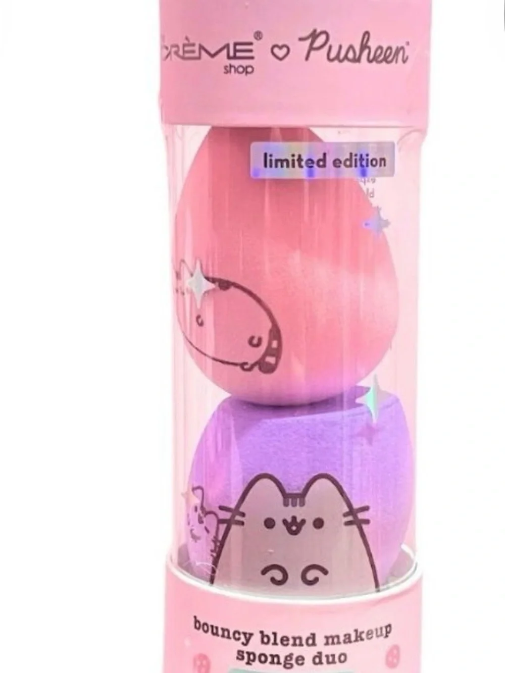 The Crème Shop Pusheen Sponge Duo - Pink & Purple